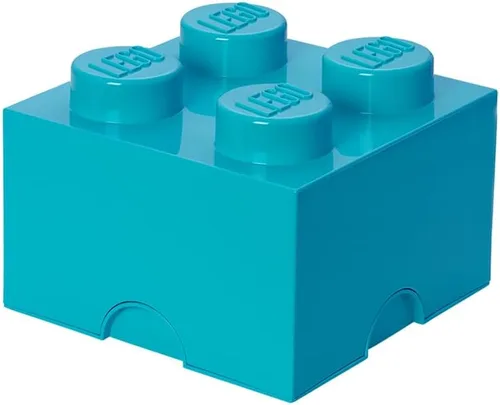Vista 10 de Room Copenhagen LEGO - Caja de ladrillo de almacenamiento apilable con 6 pernos, bloques de construcción organizativos decorativos para juguetes