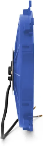 Vista 3 de Mishimoto Ventilador eléctrico delgado de 12", azul