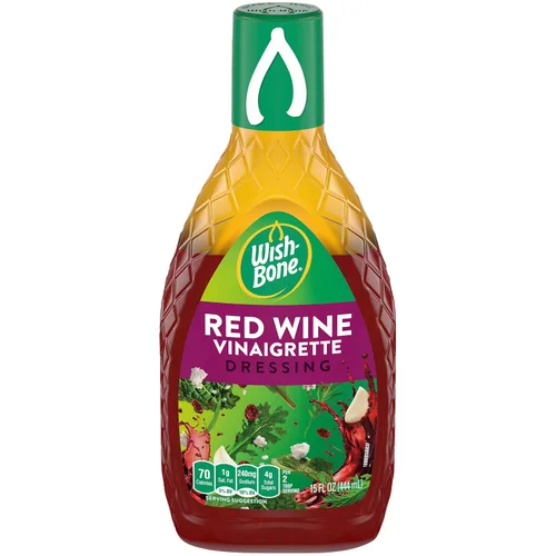 Vista 8 de Aderezo de vinagreta de mezcla de aceite de aguacate con hierbas de jardín Wish-Bone, 15 fl oz