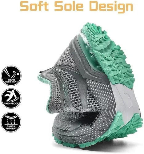 Vista 4 de Lamincoa Zapatos deportivos para correr, antideslizantes, para mujer