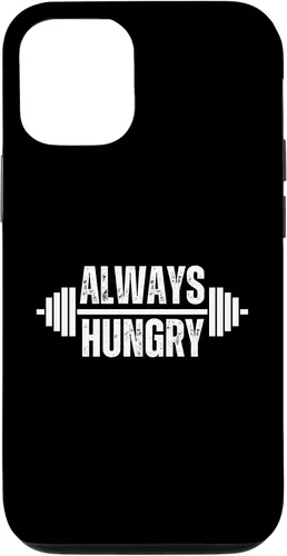 Vista 25 de iPhone 11 Pro Max Funny Body builder Always Hungry Gym Lover Workout Joke Case