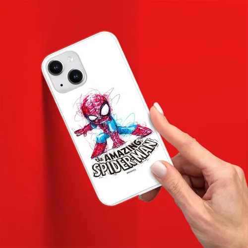 Vista 7 de ERT GROUP carcasa del teléfono móvil para Xiaomi REDMI NOTE 10/10S original y oficialmente con licencia Marvel patrón Spider Man 021 adaptado