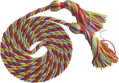 Vista 109 de Cordón de honor de graduación para graduaciones universitarias, escuela secundaria y más duradero y brillante (oro antiguo) - Paquete de 10