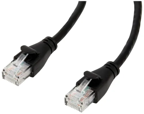 Vista 13 de Amazon Basics - Cable de conexión Ethernet RJ45 Cat 6, velocidad de transferencia de 1 Gpbs, conectores chapados en oro, 3 pies para PC, TV