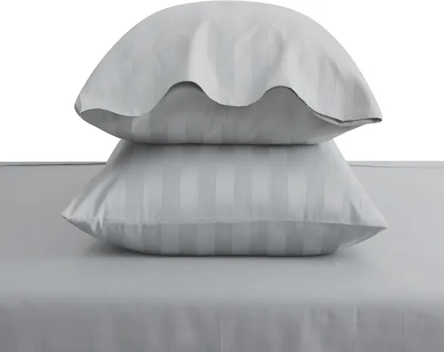 Vista 157 de Juego de 2 fundas de almohada 100% de algodón egipcio, fundas de almohada refrescantes de 400 hilos, fundas de almohada suaves y transpirables