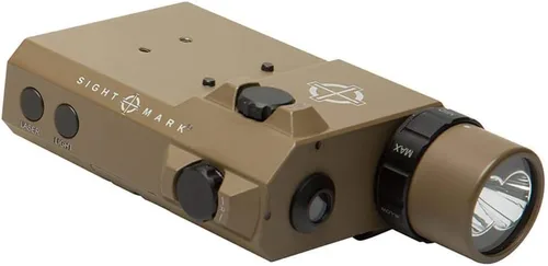 Vista 8 de Sightmark LoPro linterna (visible e IR) con combo de mira láser verde