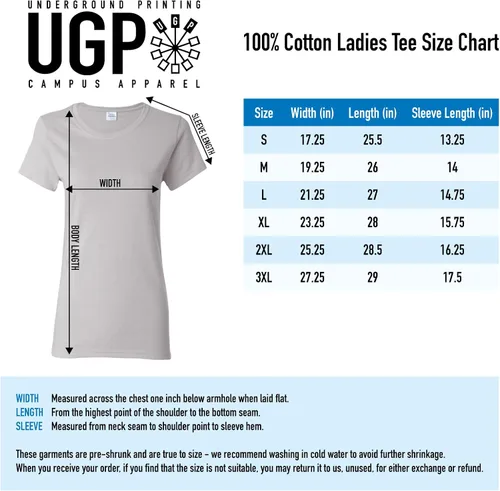 Vista 6 de NCAA Basic Block - Camiseta para mujer, color del equipo, universidad