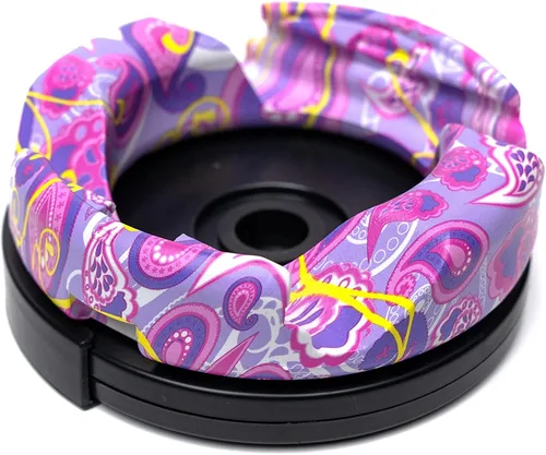 Vista 7 de GoDonut Plus+ Ultra Soporte para teléfono (base giratoria) – Accesorio de montaje portátil – Acceso al puerto de carga – Compatible con tableta