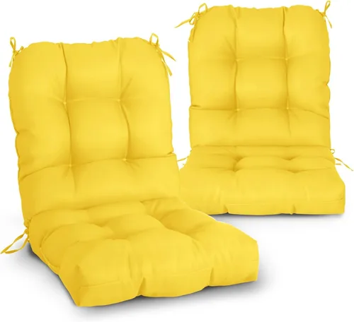 Vista 18 de EAGLE PEAK Cojín Acolchado para Silla de Exterior/Interior para Asiento/Respaldo, Juego de 1, 42'' x 21'', Azul Claro