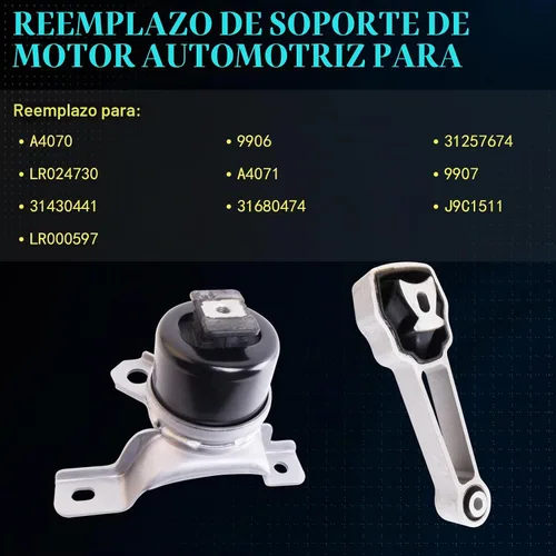 Vista 3 de Kit de montaje de motor para 11-16 S60,08-15 S80,15-16 V60,08-10