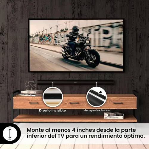Vista 7 de HumanCentric - Soporte de pared para Sonos Arc & Arc Ultra Sound Bar