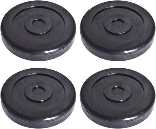 Vista 5 de Silscvtt Negro 4PCS Redondo De Goma De Las Almohadillas De Brazo De Reemplazo Para BendPak Lift Danmar Lift Set