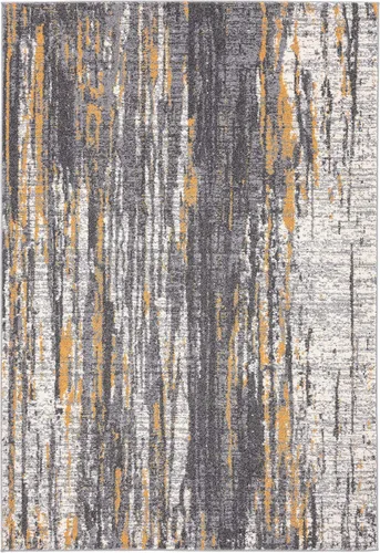 Vista 2 de Abani - Tapete audaz y contemporáneo, con acento de estilo moderno, colección Laguna, fabricado en Turquía, comodidad y elaboración superiores