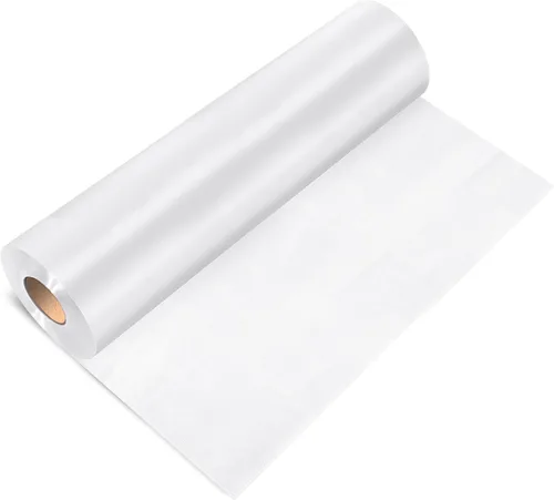 Vista 9 de Peryiter 1 rollo de 8 "x 100 yd Estabilizador de bordado de corte 25μM Estabilizador de respaldo para bordado Estabilizadores de costura ligeros
