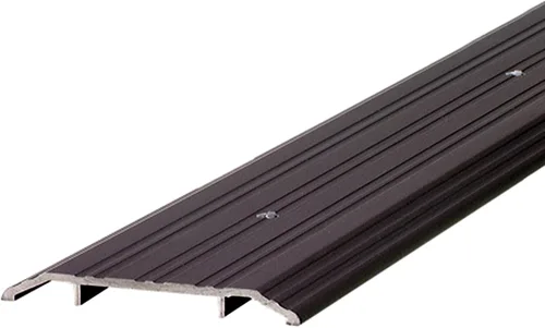 Vista 14 de MD Building - Umbral de perfil plano, comercial, plateado, 3-7/8 pulgadas x 36 pulgadas