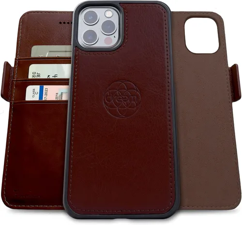 Vista 15 de Dreem - Funda y cartera Fibonacci 2 en 1 para iPhone Negro