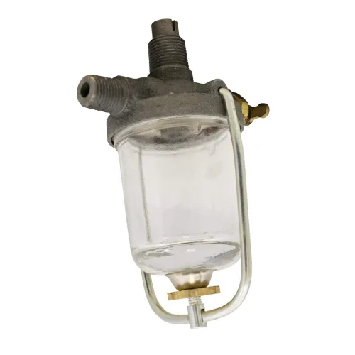 Vista 9 de RAParts AA499R - Cuenco original para sedimentos de estilo totalmente combustible. Debe usarse con una válvula de 3 vías, se adapta a JD A, B, G