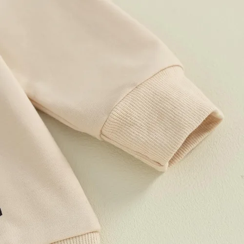 Vista 73 de Disfraz de Halloween para bebé, sudadera de calabaza con cuello redondo, suéter de manga larga, ropa de otoño