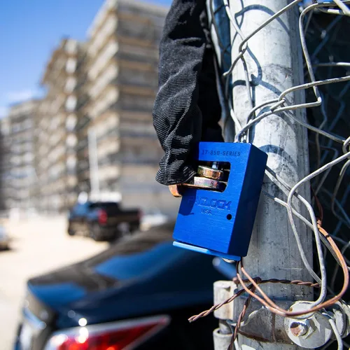 Vista 9 de PACLOCK Bloqueo de bloque serie 17-850, disco giratorio de alta seguridad, asignación de llaves controlada por el fabricante, número de clave