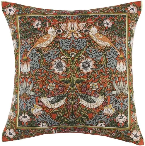 Vista 13 de STP GOODS Almohada de tapiz, almohada decorativa, decoración bohemia perfecta para sofá, sala de estar, dormitorio, cojín de sofá de 18 x 18