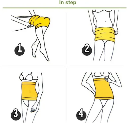Vista 5 de Faja moldeadora de cintura con control de abdomen, moldeador de cintura delgada