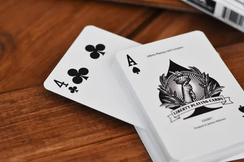 Vista 7 de Liberty - Juego de 6 barajas de cartas jumbo