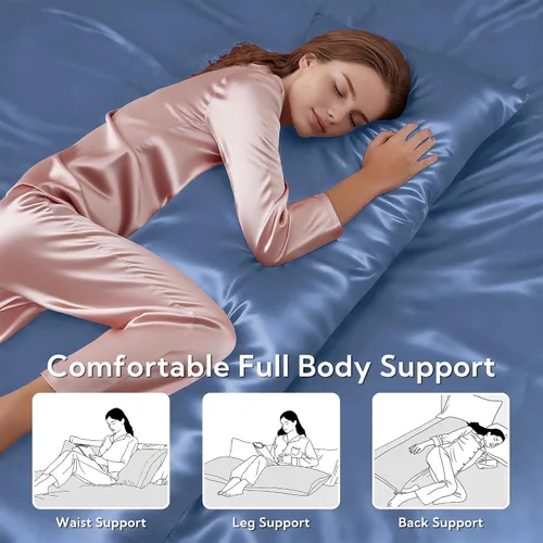 Vista 120 de MR&HM - Funda de almohada de satén