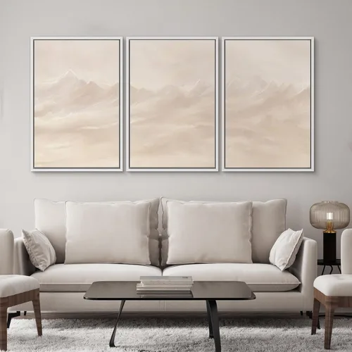 Vista 302 de SIGNWIN Lienzo enmarcado para pared, juego de arte de collage de hojas transparentes en blanco y negro, ilustraciones de naturaleza silvestre, arte
