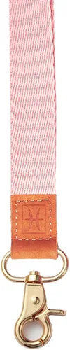 Vista 2 de FORZEN Correa para el cuello con llavero para mujeres y hombres, cordones para llaves, cartera e identificación B rosado Claro
