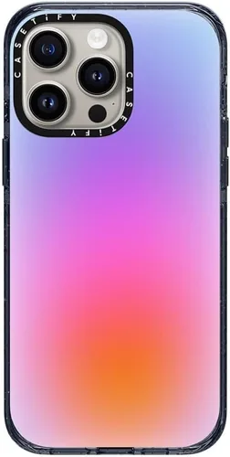 Vista 34 de CASETiFY Funda para iPhone 15 Pro Max, compatible con MagSafe Protección contra caídas de grado militar de 8.2 pies Hortensias azules Nantucket