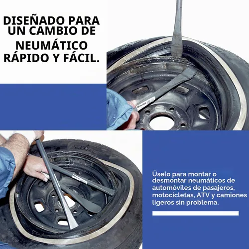 Vista 3 de Ken-Tool, 32120, palanca curva de montaje/desmontaje de neumático de 24 pulgadas