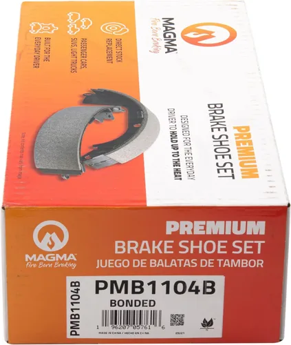 Vista 5 de Zapatas de freno de estacionamiento MAGMA Premium PMB1104B