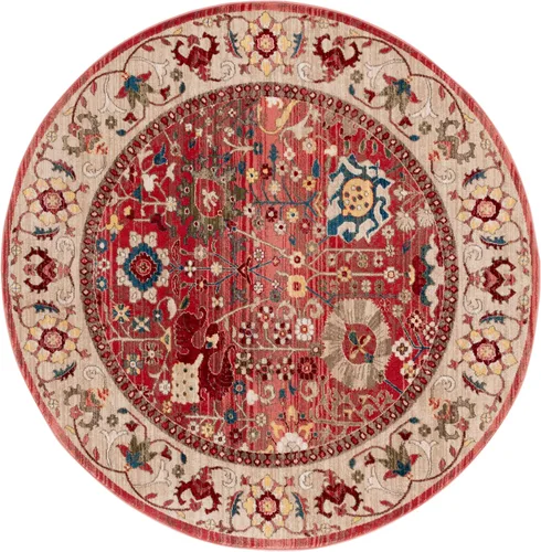 Vista 33 de SAFAVIEH Kashan Collection - Alfombra de área de 2 x 3 pies, color beige y gris pardo, diseño oriental tradicional, no desprende pelusa y de fácil
