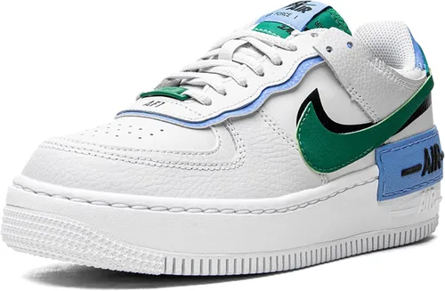 Vista 4 de Nike Women's Air Force 1 Shoes, Photon DustMalachite-black