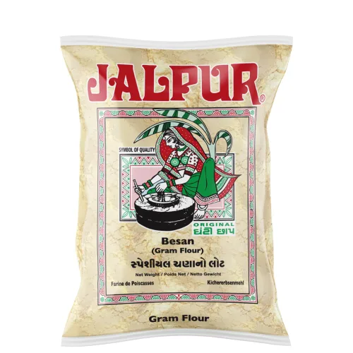 Vista 4 de Jalpur Harina de gramo molido a piedra (Besan) - 3.53 oz