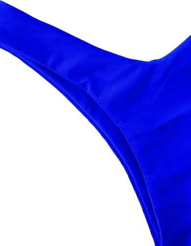 Vista 4 de Verdusa Conjunto de bikini de dos piezas con tanga de corte alto para mujer