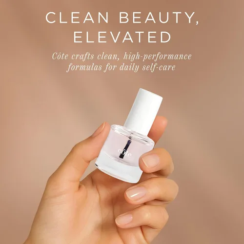 Vista 7 de Cote Beauty - Capa base fortalecedora de uñas, suaviza las uñas con extracto de cola de caballo, vegano, libre de crueldad, capa base fortalecedora