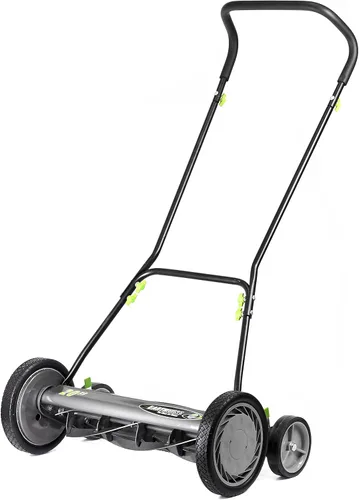 Vista 14 de Earthwise 1314-14EW Cortacésped de carrete económico de 5 cuchillas de 14 pulgadas
