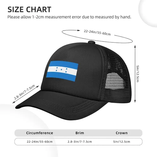 Vista 4 de Gorra de béisbol de malla ajustable para papá unisex