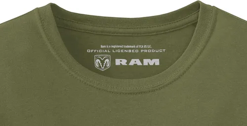 Vista 6 de Dodge Ram - Camisa de manga larga con cuello redondo para hombre en 2