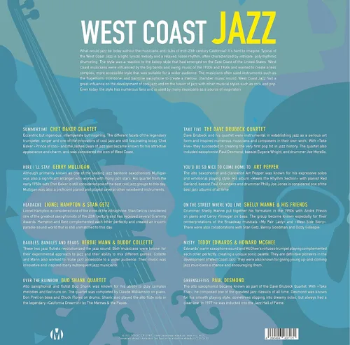 Vista 2 de West Coast Jazz - Limited Edition Orange Vinyl