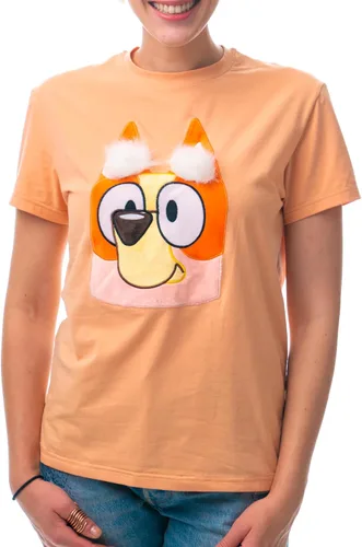 Vista 2 de ComfyCamper Disfraz de camisa de perro azul y naranja Adulto Papá Mamá Hombres Mujeres Niños Niñas Familia Disfraces de Halloween Cosplay
