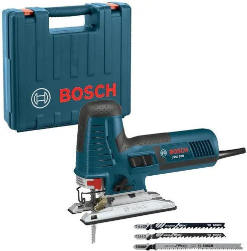 Vista 8 de Bosch Kit de sierra caladora con agarre de barril de 7.2 amperios JS572EBK