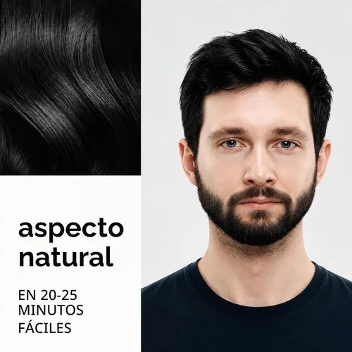 Vista 3 de KAISASA - Champú de tinte para cabello negro, 3 en 1, para cabello gris, mujeres y hombres
