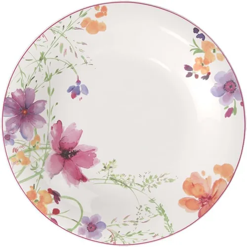 Vista 7 de Villeroy & Boch Mariefleur - Plato de ensalada básico: 8.25 pulgadas, porcelana premium, blanco/multicolor