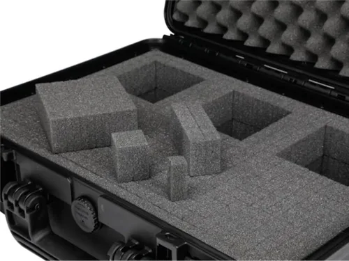 Vista 4 de Max MAX540H245S IP67 - Equipo impermeable resistente al agua resistente al agua con estuche de transporte duro de plástico de transporte duro/mango