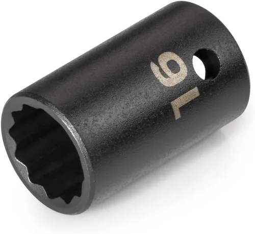 Vista 43 de TEKTON Dado de Impacto de 12 Puntos Poco Profundo de 1/2 Pulgada x 17 mm SID22317