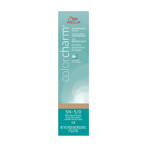 Vista 14 de COLORCHARM - Tinte permanente para el cabello, tinte para el cabello para cobertura de canas, añade brillo, 2 onzas Shea Butter Free of ammonia