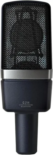 Vista 3 de AKG, Pro Audio C214, micrófono condensador, patrón cardioide.