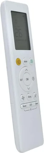 Vista 3 de NTQinParts Mando a distancia de repuesto para Midea 8000/10000/12000 BTU en forma de U inteligente inversor ventana aire acondicionado MAW08V1QWT